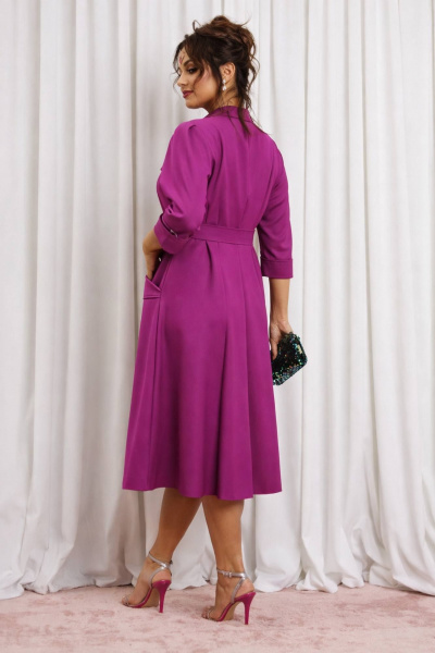 Платье Anastasia 1318.1 фиолетовый - фото 5