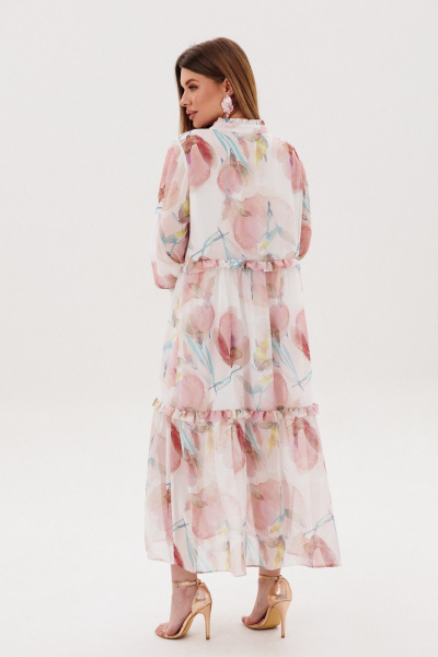 Платье Amberа Style 1130-3 цветы - фото 6