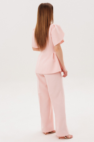 Брюки, жакет Amberа Style 2156 пудра - фото 4