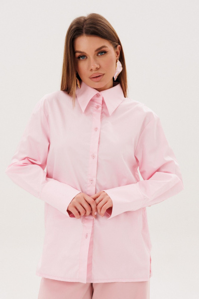 Блуза, брюки Amberа Style 2159 пудра - фото 7