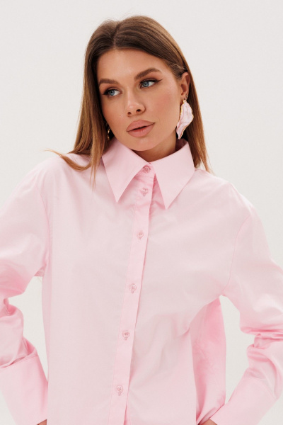 Блуза, брюки, жакет Amberа Style 3024 голубой - фото 14