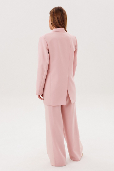 Блуза, брюки, жакет Amberа Style 3024 голубой - фото 6