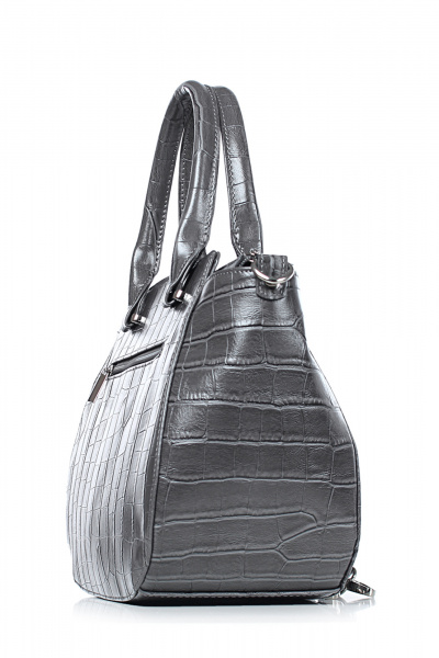 Сумка Galanteya 1419.25с2967к45 серый_т. - фото 4