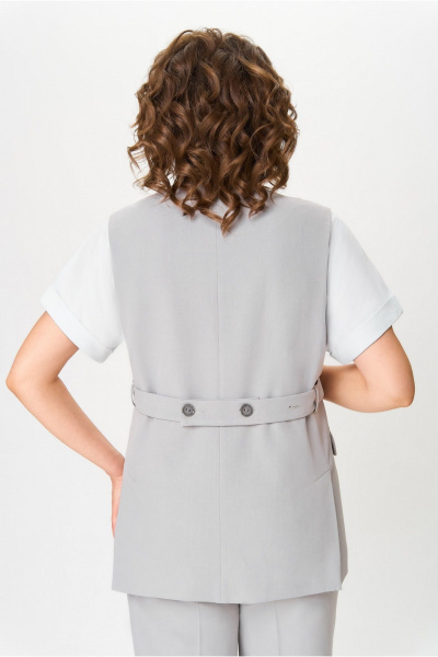 Брюки, жилет DaLi 3715.2 серый - фото 6