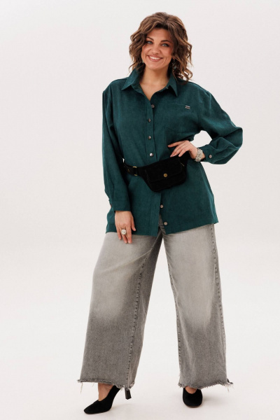 Рубашка Anelli 1819 киви - фото 8