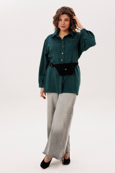 Рубашка Anelli 1819 киви - фото 5