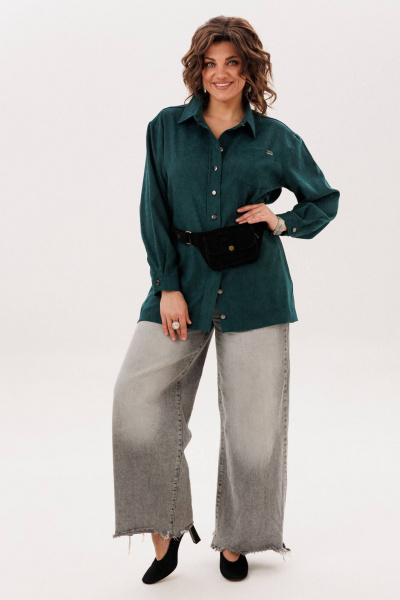 Рубашка Anelli 1819 киви - фото 2