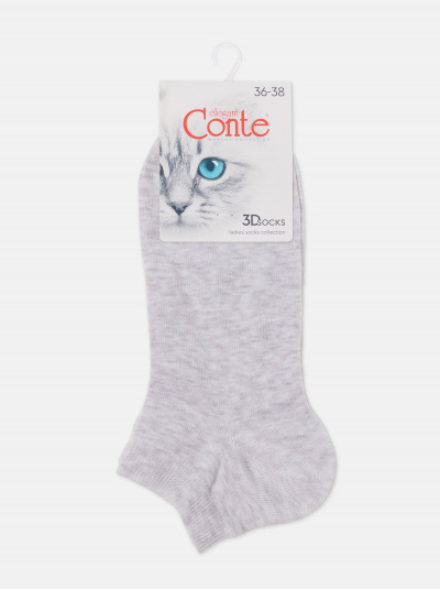 Носки CONTE 3DSOCKS светло-серый 24С-3СП 000 - фото 1