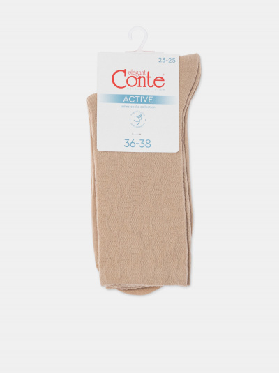 Носки CONTE ACTIVE бежевый 24С-73СП 620 - фото 2