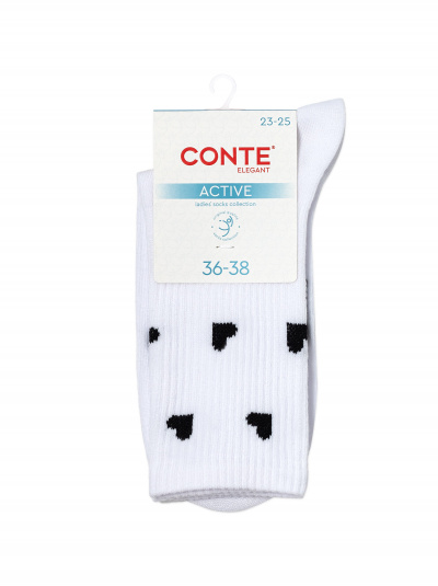 Носки CONTE ACTIVE белый 20С-20СП 708 - фото 1