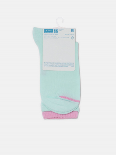 Носки CONTE ACTIVE бледно-бирюзовый 22С-29СП 488 - фото 3