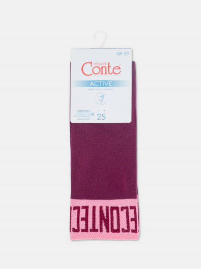 Носки CONTE ACTIVE лиловый 21С-24/1СП 273 - фото 2