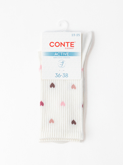 Носки CONTE ACTIVE молочный 20С-20СП 966 - фото 3