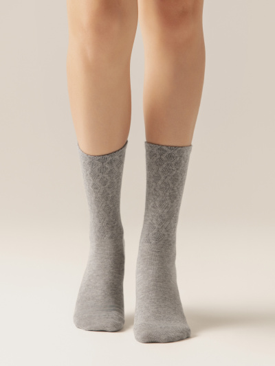 Носки CONTE ACTIVE серый 24С-73СП 620 - фото 1