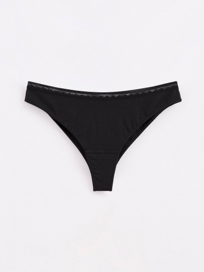 Трусы CONTE CLASSIC BASIC LBR 1349 черный 20С-1331ТСП в коробке - фото 2