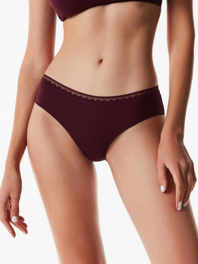 Трусы CONTE CLASSIC BASIC LHP 1433 бордовый 20С-1417ТСП в коробке - фото 2
