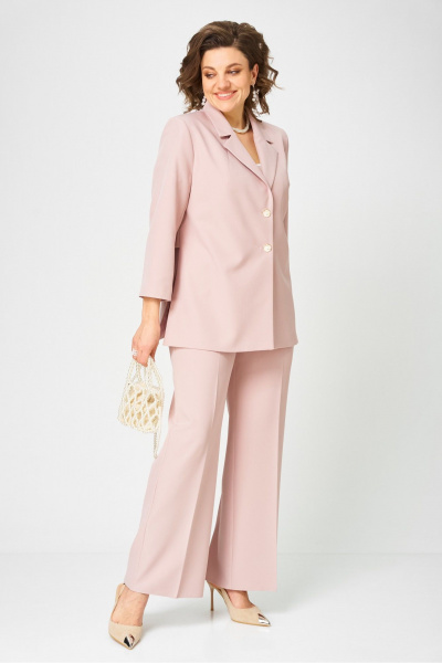 Брюки, жакет Vilena 1094 крем - фото 6