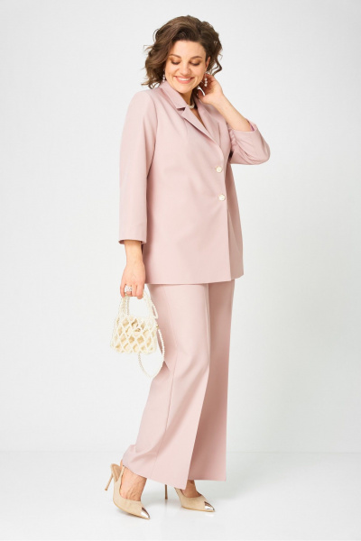 Брюки, жакет Vilena 1094 крем - фото 5