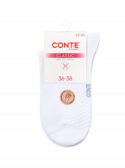 Носки CONTE CLASSIC белый 24С-88СП 627 - фото 2