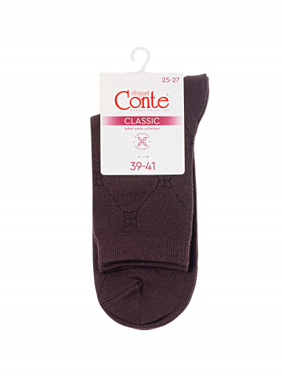 Носки CONTE CLASSIC кофейный 7С-22СП 686 - фото 1