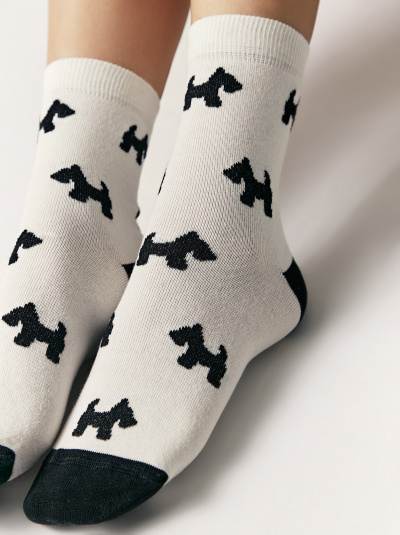 Носки CONTE CLASSIC молочный 7С-22СП 587 - фото 8