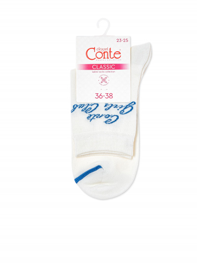 Носки CONTE CLASSIC молочный 7С-22СП 685 - фото 5