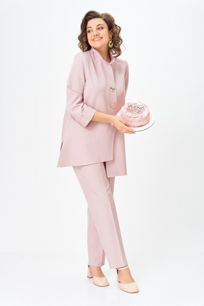 Брюки, туника Vilena 1110 крем - фото 9