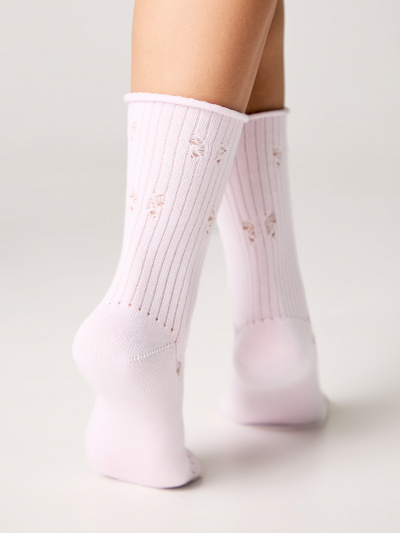 Носки CONTE CLASSIC светло-розовый 24С-99СП 628 - фото 3