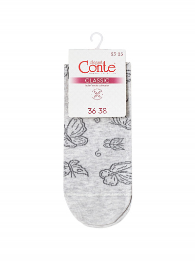 Носки CONTE CLASSIC светло-серый 15С-15СП 697 - фото 3