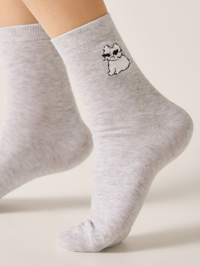 Носки CONTE CLASSIC светло-серый 24С-151СП 677 - фото 6