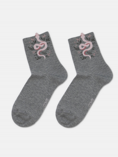 Носки CONTE CLASSIC серый 17С-183СП 537 - фото 4