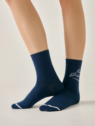 Носки CONTE CLASSIC темно-синий 7С-22СП 685 - фото 2