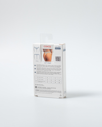 Трусы CONTE COMFORT COTTON LST 5569 skin 24С-3257ТСП в коробке - фото 2