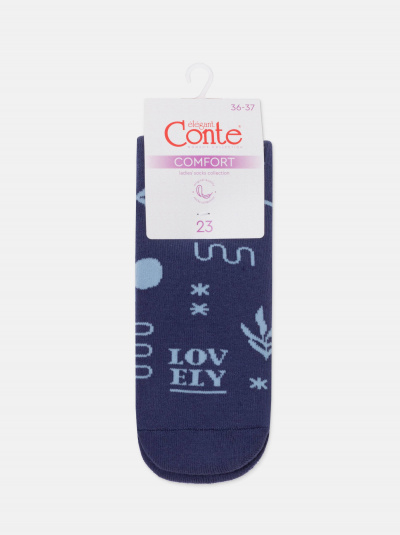 Носки CONTE COMFORT темно-синий 7С-47СП 567 - фото 6