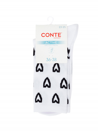 Носки CONTE CONTE белый 24С-157СП 713 - фото 1