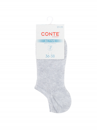 Носки CONTE CONTE светло-серый 24С-76СП 618 - фото 1