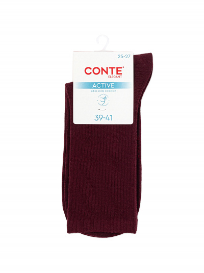 Носки CONTE CONTE темно-бордовый 20С-20СП 000 - фото 3