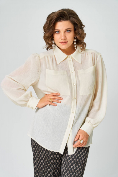 Блуза Andina city 5043-26 шампань - фото 8