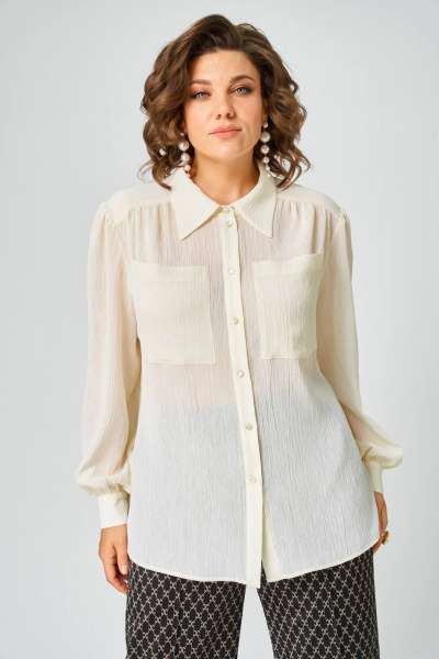 Блуза Andina city 5043-26 шампань - фото 7