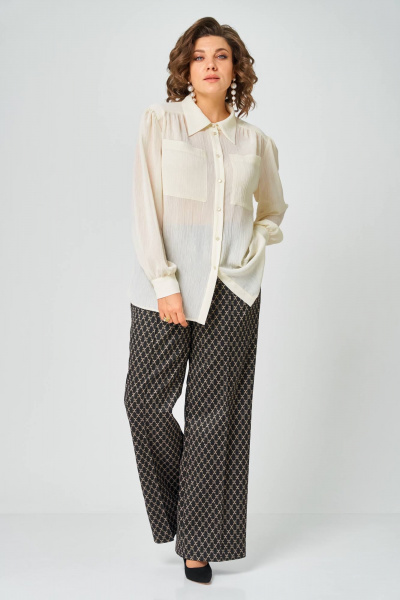 Блуза Andina city 5043-26 шампань - фото 6