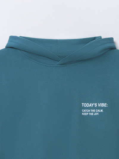 Брюки, худи Mark Formelle 393323/25-39252П-7 пыльный_изумруд_печать_1_сл_на_пол_ДК - фото 5