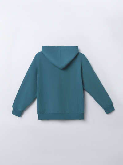 Брюки, худи Mark Formelle 393323/25-39252П-7 пыльный_изумруд_печать_1_сл_на_пол_ДК - фото 4