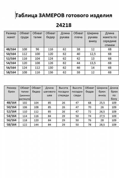Демисезонный комплект из блузки, брюк и жакета в классическом стиле Aira Style 24218 синий - фото 11