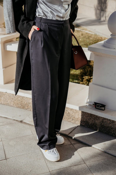 Брюки 16:48 11211GWT серый - фото 4