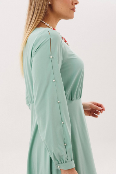 Платье Anelli 1836 дымчатый_нефрит - фото 7