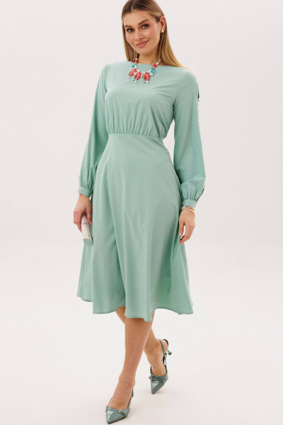 Платье Anelli 1836 дымчатый_нефрит - фото 6