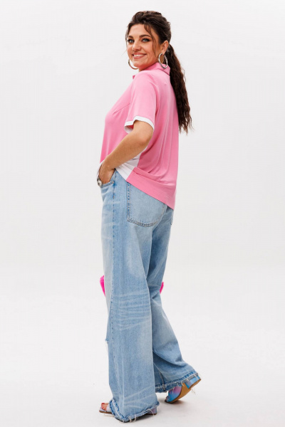 Футболка Anelli 1571 лепесток_пиона - фото 9