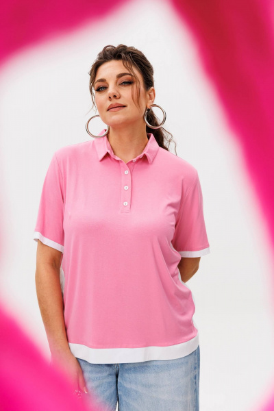 Футболка Anelli 1571 лепесток_пиона - фото 2