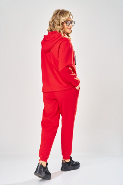 Брюки, джемпер ARTELLA А-1006 красный - фото 5