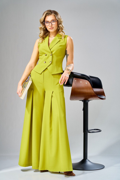 Брюки, жилет ARTELLA А-1011 лайм - фото 7